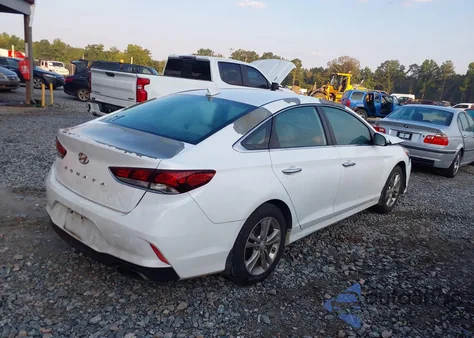 2018 Hyundai Sonata Sel from USA, damaged, VIN 5NPE34AF5JH635890